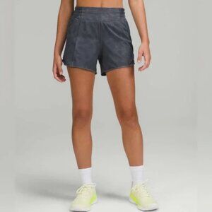 Lululemon Hotty Hot Grey shorts